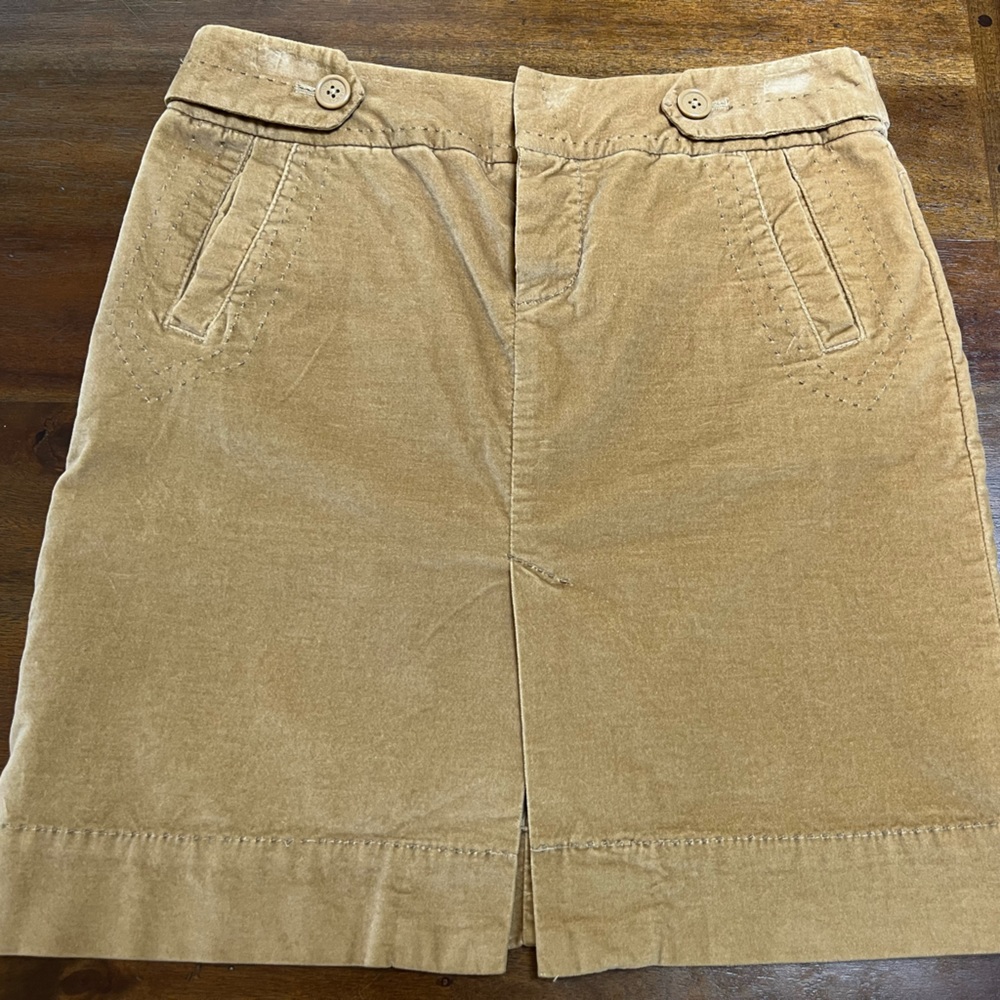 American Eagle sueded cotton skirt